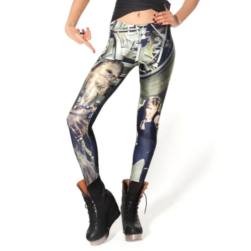 Blackmilk Han & Chewie Star Wars Leggings